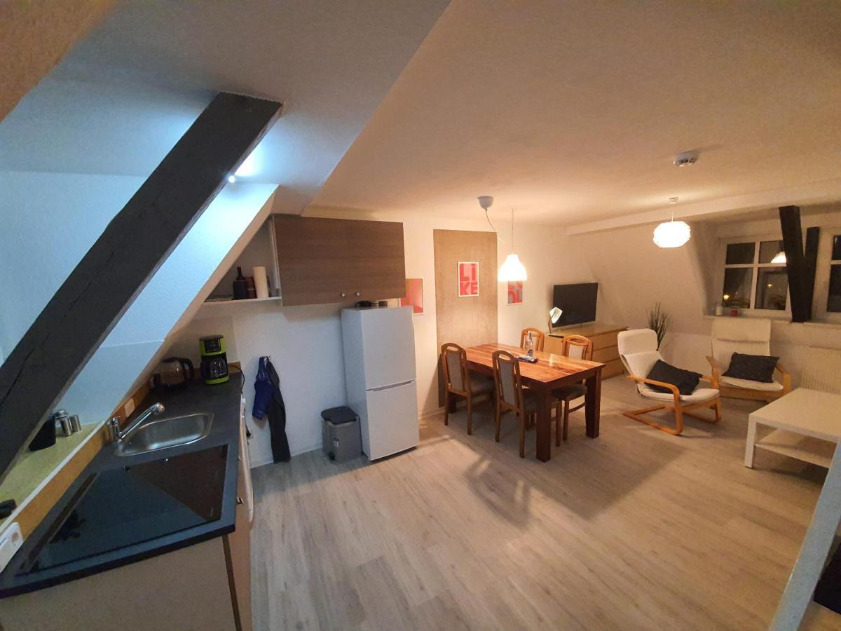 Gemuetliche Dachwohnung Mit Kleiner Oder Grosser Dachterrasse Nebeneinander Wolmirstedt Εξωτερικό φωτογραφία