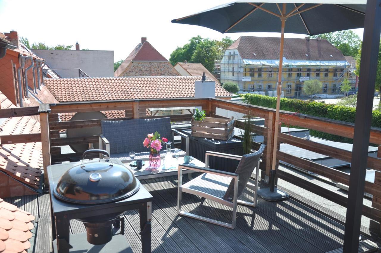 Gemuetliche Dachwohnung Mit Kleiner Oder Grosser Dachterrasse Nebeneinander Wolmirstedt Εξωτερικό φωτογραφία
